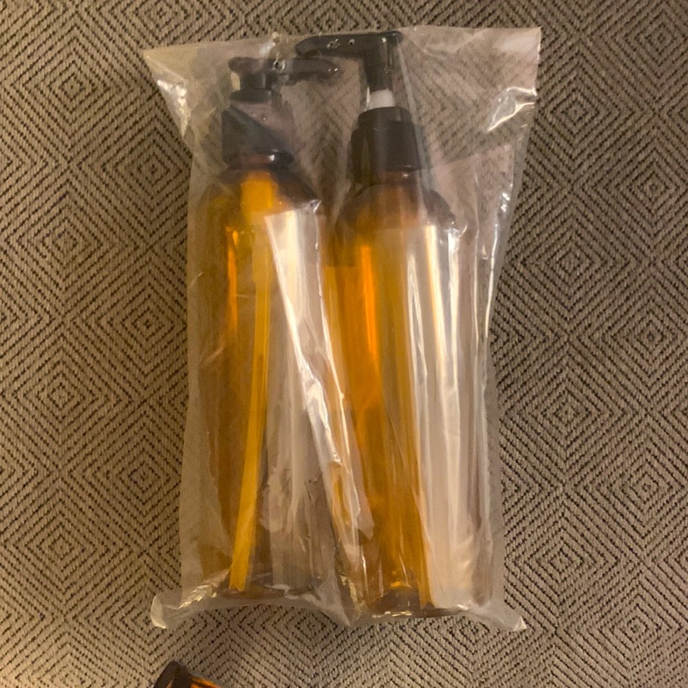 Empty 8oz Plastic Lotion Bottles